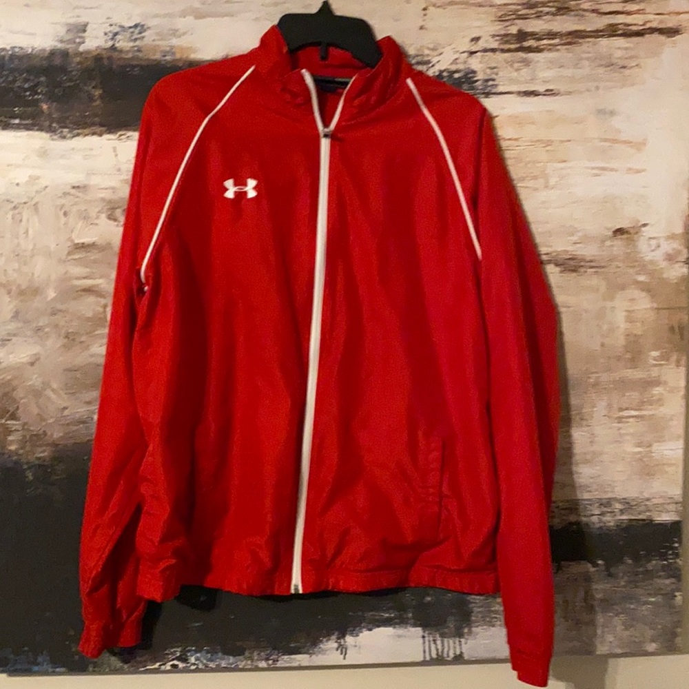 Women’s under armour windbreaker  size medium.  Golf